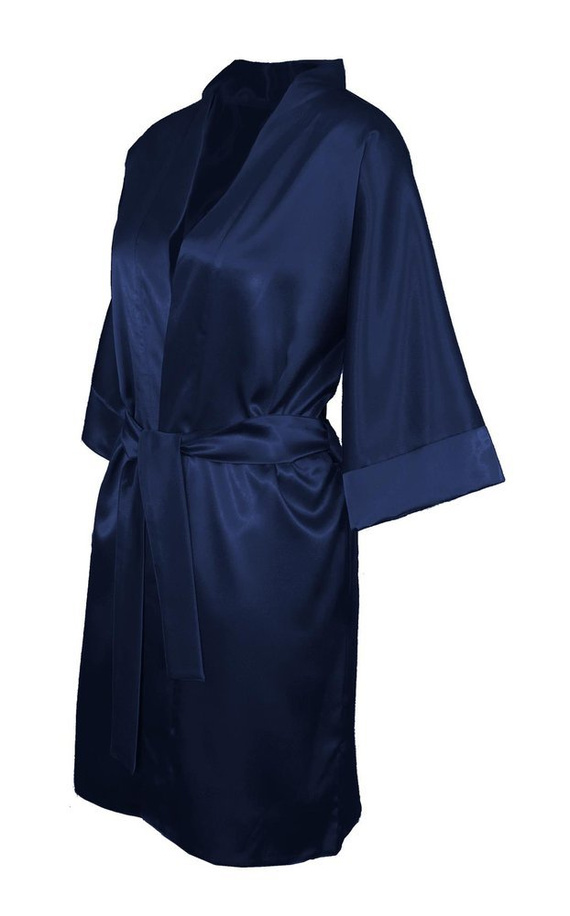 Podomka 90 Szlafrok Damski Dkaren - granatowy