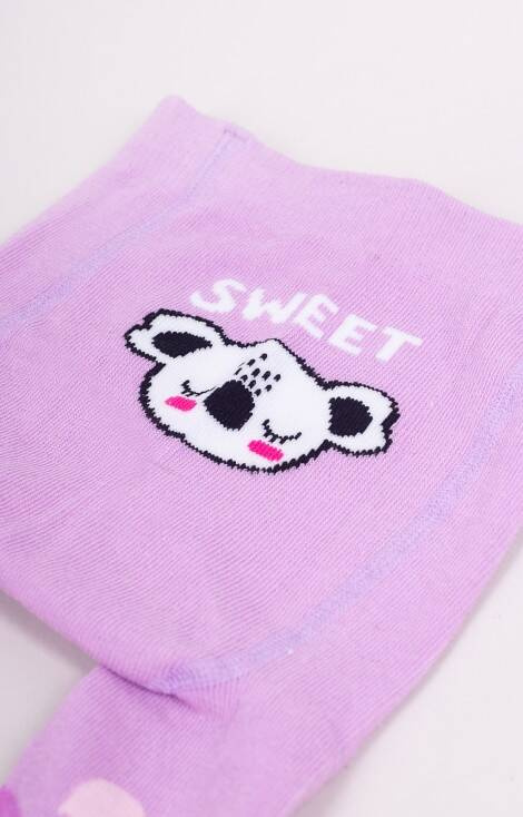 RAB-0025G Girl Rajstopy do raczkowania mix kolor