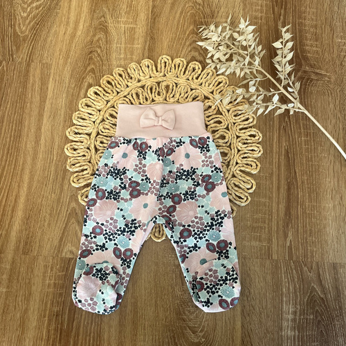 PD11120 Kwiaty Mamatti Półśpiochy niemowlęce