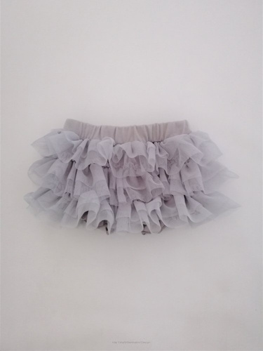 Bloomers Bambarillo ze spódniczką tiulową szary