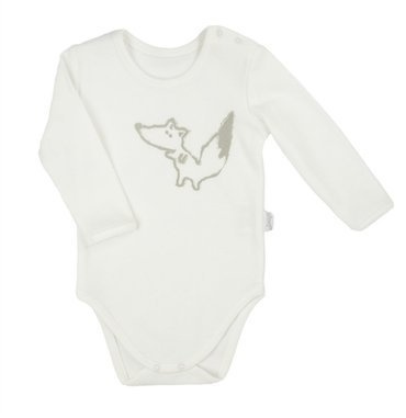 Body z długim rękawem 174097 "Fox Club" Nicol - ecru