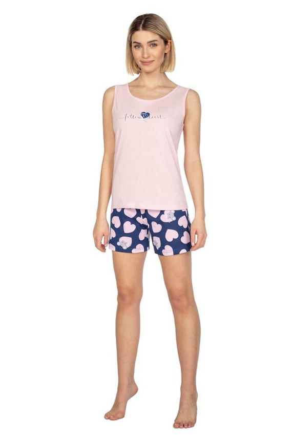 664 Piżama damska Regina różowy