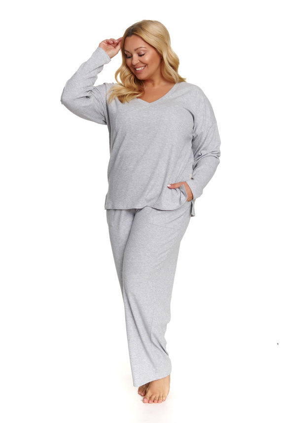 7164 Piżama Damska Doctor Nap - grey