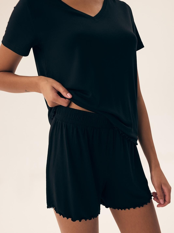 43022 Noves Piżama Damska Henderson - czarny