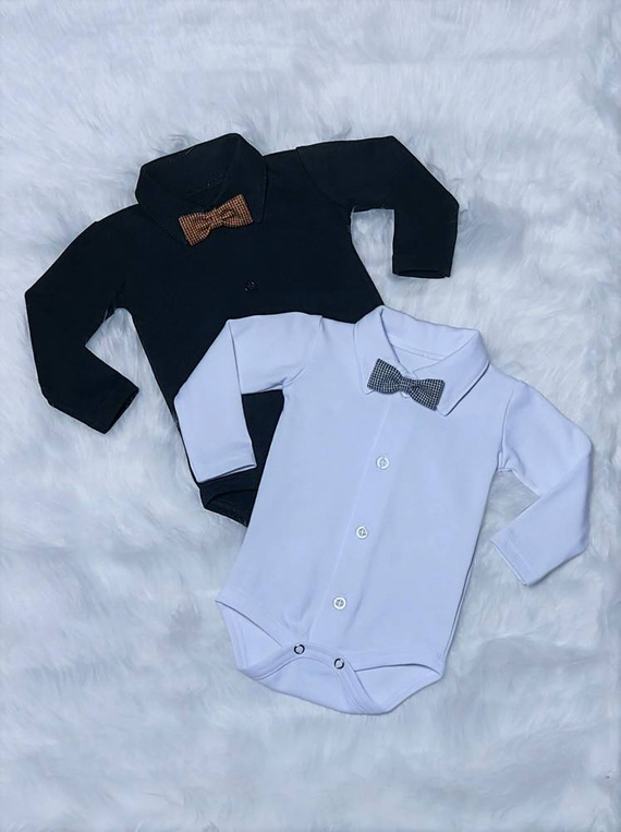 Miłosz Bambarillo Body z długim rękawem czarny