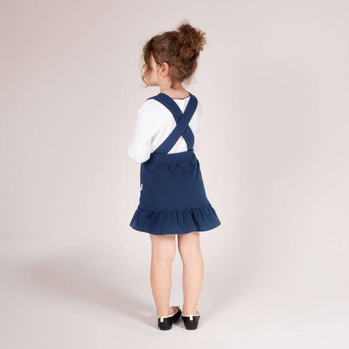 Spódniczka na szelkach 169495 Nicol - granatowy