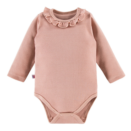 Bloom Eevi Body z długim rękawem - beżowy