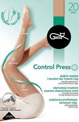 Gatta Control Press Rajstopy 20 den golden