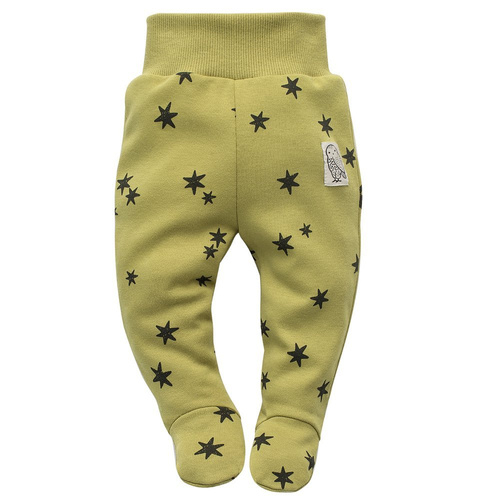 Półśpiochy niemowlęce Pinokio  "Stay Green"  - zielony druk