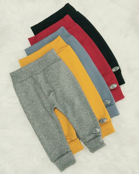 "Julek" Bambarillo Spodnie niemowlęce granatowy