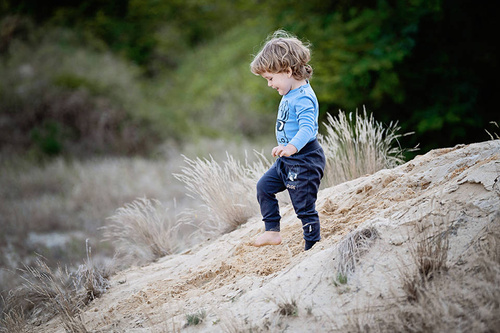 "Hello Dude" Makoma Spodnie niemowlęce grafitowy  