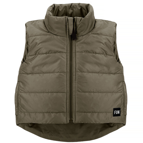 Fun Time Pinokio Kamizelka pikowana - zielony