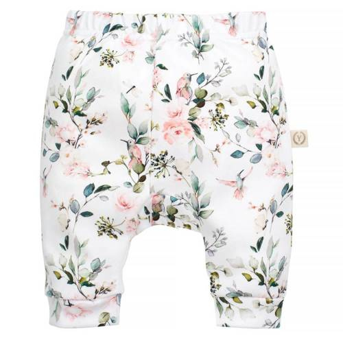 Secret Garden on White Yosoy Spodnie niemowlęce