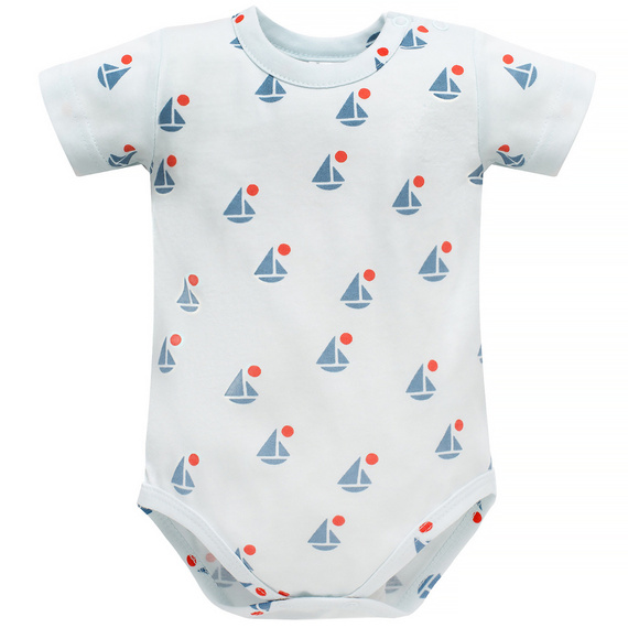 Sailor Pinokio Body z krótkim rękawem- niebieski