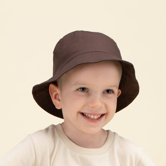 Safari Pinokio kapelusz dla chłopca - brązowy