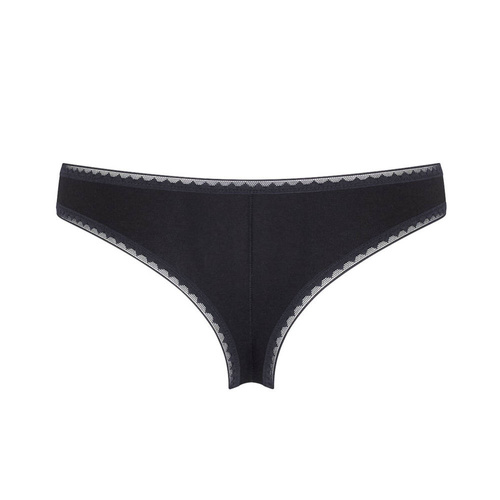 Figi Brazylijskie 2 pak Damskie Sloggi go - black