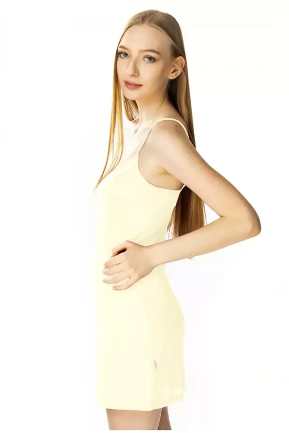 4485 Gracja halka koszula nocna damska Mewa ecru