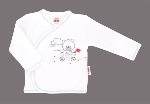 Koszulka niemowlęca "ORGANIC WHITE" Makoma