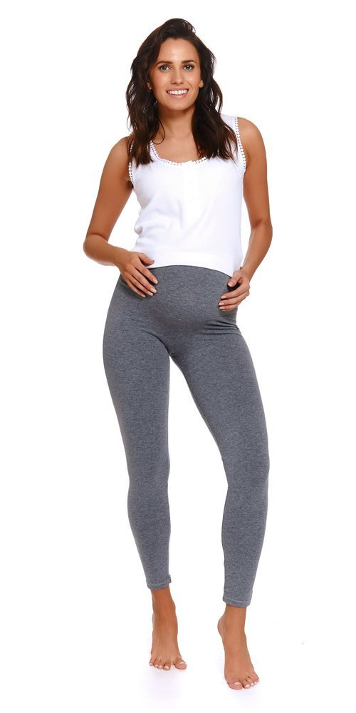 Legginsy Długie Ciążowe 4241 Doctor Nap - dark grey
