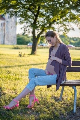 552 Letni Kardigan Sweterek Damski MIRACLE  - cappucino