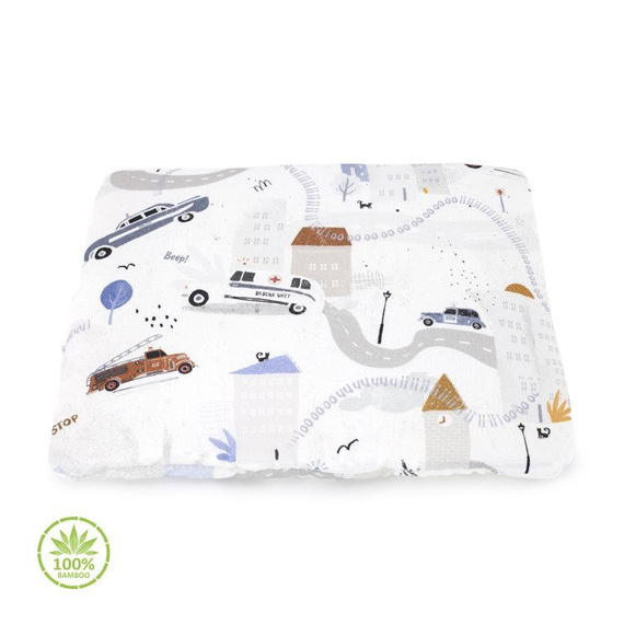 Poduszka 100% Bamboo Sawanna- Makaszka