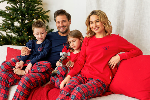 Piżama dziecięca 7129 Unisex Doctor Nap - navy blue