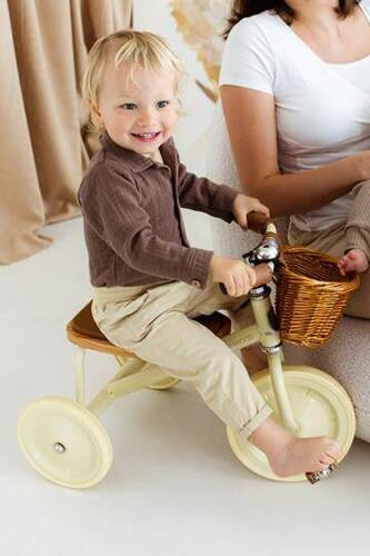 03252KC "Bamboo Muslin Choco" Koszulobody długi rękaw muślinowe Makoma