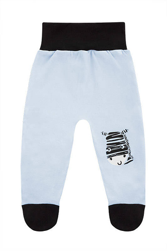 Komplet 2-częściowy "Zebra" Terjan - niebieski