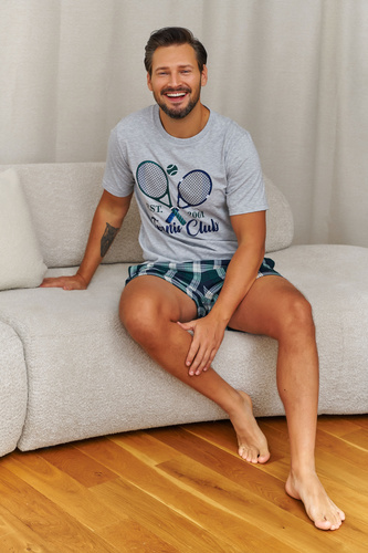 Piżama męska 7401 Tennis Doctor Nap 95% bawełna