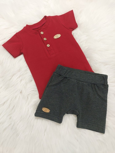 Mieszko Bambarillo szorty niemowlęce granatowy