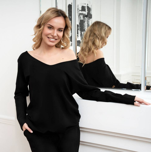 Karina Bluza damska Fashion - czarna