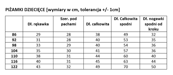 Kotek Moocha Piżamka dziecięca z imieniem
