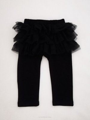 Emily Bambarillo Spodnie niemowlęce czarny