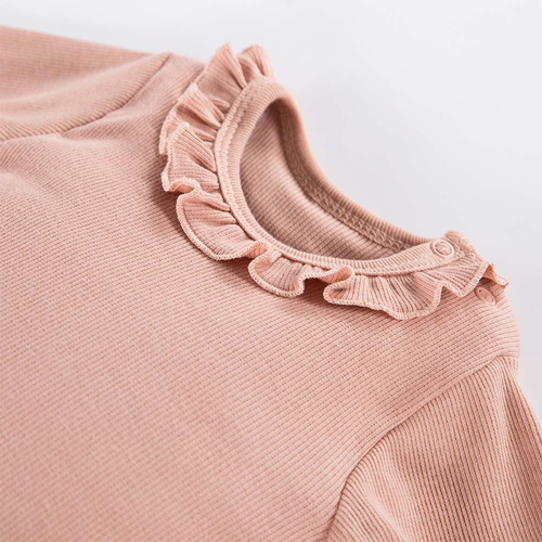 Bloom Eevi Body z długim rękawem - beżowy