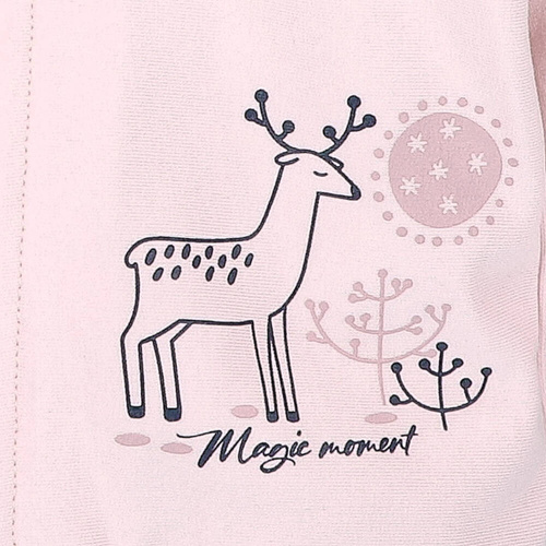 Jelonki Bluza dresowa z bawełny organicznej Nini różowy