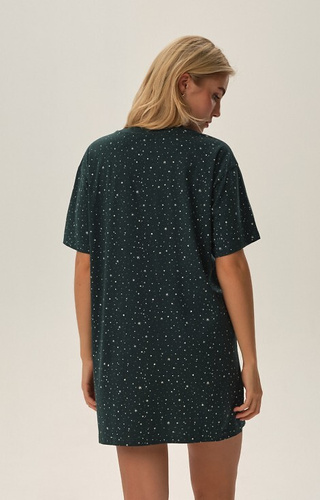 41890 Febe Koszula nocna Henderson - dark green