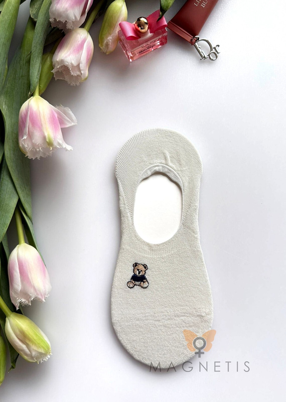 Magnetis YN-251132 – baleriny damskie z wiskozy z silikonem