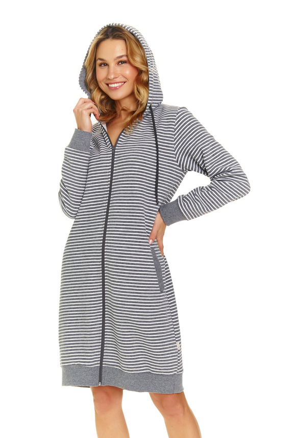 Szlafrok damski Doctor Nap SMZ.5246.dark grey