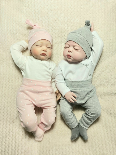 Rosnę Bambarillo komplet 3-częściowy biały-szary