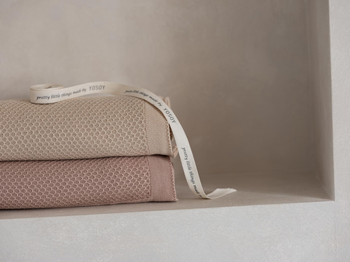 Bambusowy kocyk Clover YOSOY - sunny beige