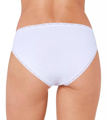 24/7 Cotton Lace Tai Figi damskie Sloggi - biały