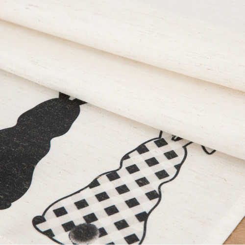 Wiosna obrus wielkanocny Eurofirany biały 