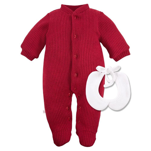 My first ChristmasEevi Pajac - bordo