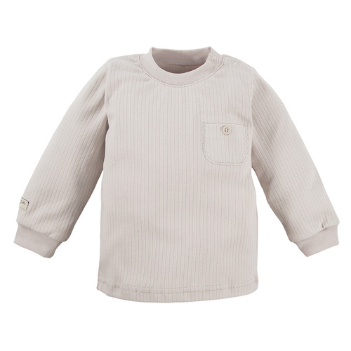 Bluzka wciągana z kieszonką "SIMPLY COMFY" Ewa Klucze-granatowy