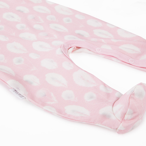 Bamboo Ewa Klucze Śpiochy niemowlęce- niebieski