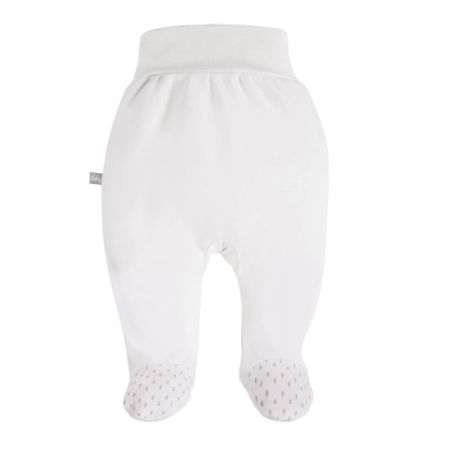 Półśpioch bawełniany "NEWBORN" Eevi- biały