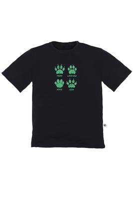 "WILD WORLD" Bluzka męska Makoma czarny