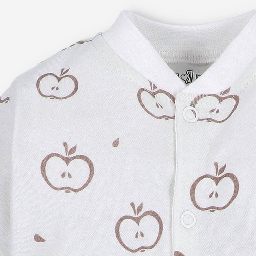 ABN-5298/JAB Happy Apples Pajacyk z bawełny organicznej Nini