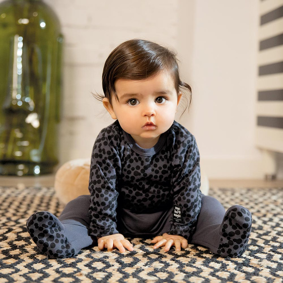 Magic Eevi Body z długim rękawem - grafit druk