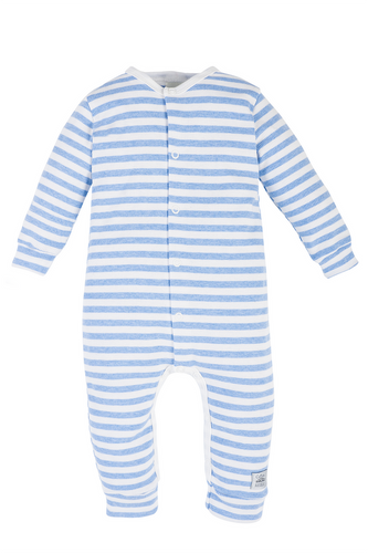 "Greco" Makoma Pajac bez stópek niebieski